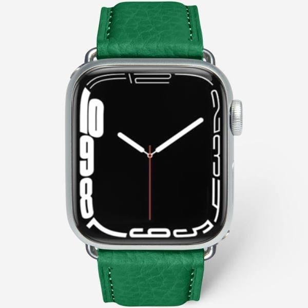 David Jones Maison De Sabre Apple Watch Band in Emerald Green, Size 45mm