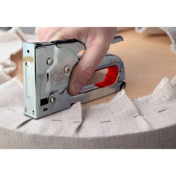 Hyfive Staple Gun Fabric Upholstery DIY Powerful Staple Gun Tacker with 1000 Staples