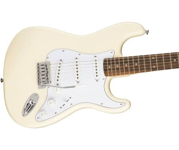 Squier Affinity Series Stratocaster Guitar | Olympic White