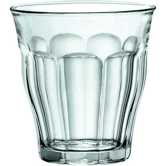 Duralex Picardie Glassware Tumblers 6 Piece Set, 220 ml Capacity