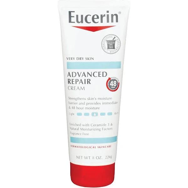 Eucerin Advanced Repair Body Cream, Body Cream for Very Dry Skin, 8 oz