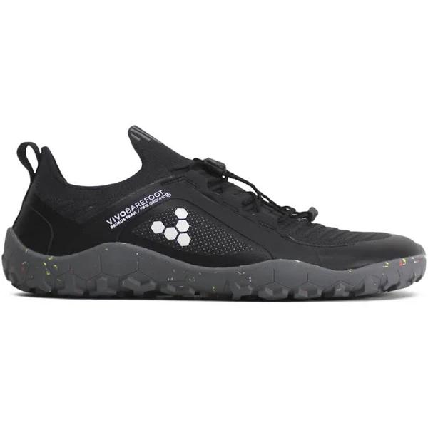 Vivobarefoot Primus Trail Knit FG Mens Obsidian/ Grey 42eu