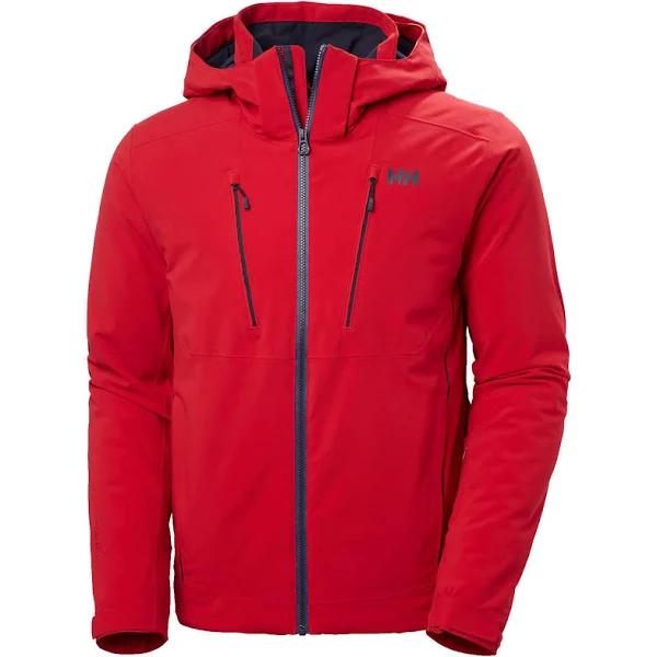 Helly Hansen Alpha 4.0 Hooded Jacket Red - M