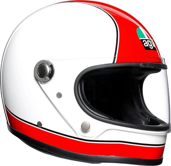 AGV X3000 Super AGV Helmet-White-Red-S