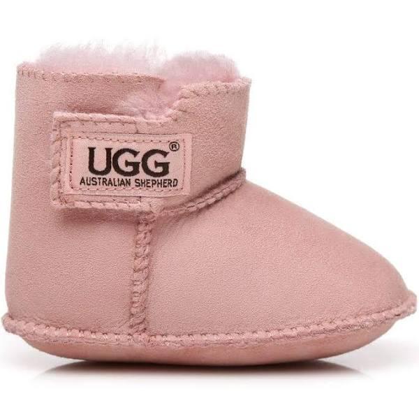 As UGG Erin Australian Sheepskin Baby Booties Cradle Pink / XL