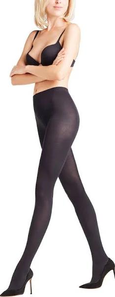 Falke Black Cotton Touch Tights