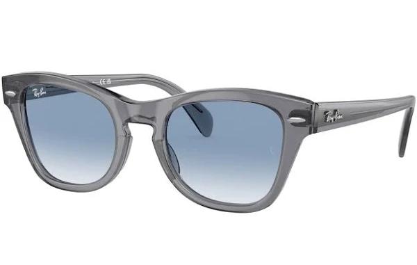 Ray-Ban RB0707SF Asian Fit 66413R Men's Sunglasses Grey Size 53