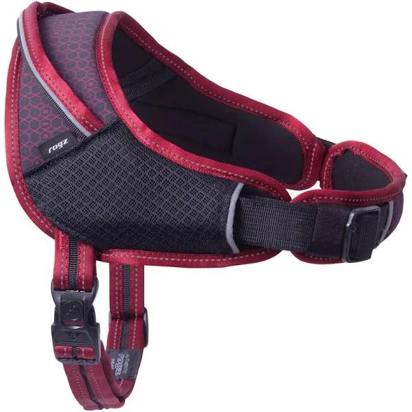 Rogz Dog Airtech Sport Harness Rock Red