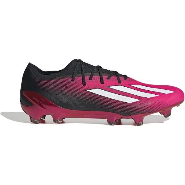 Adidas x Speedportal.1 Firm Ground Boots Team Pink 2 / White / Black 8 - Unisex Football Football Boots