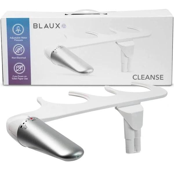 BLAUX Cleanse Bidet Attachment - Premium Bidet Toilet Seat Attachment | Adjustable Toilet Seat Bidet With 4 Pressure Options | Front And Rear Bidet