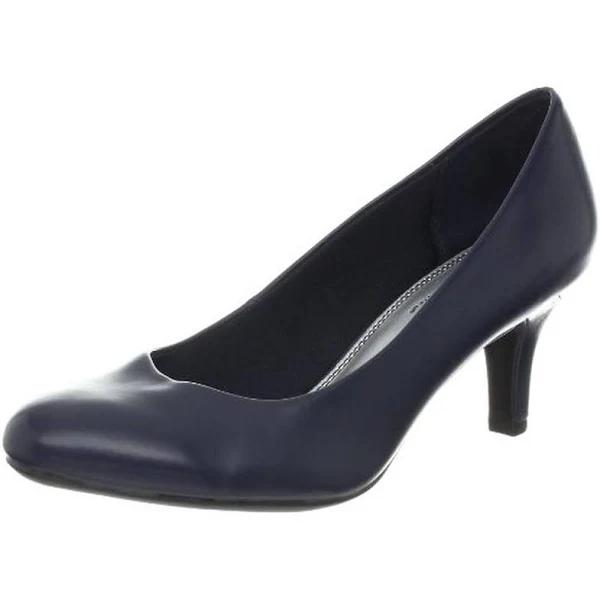 Lifestride Women's Heels Parigi - Color: Navy - 10 Wide US