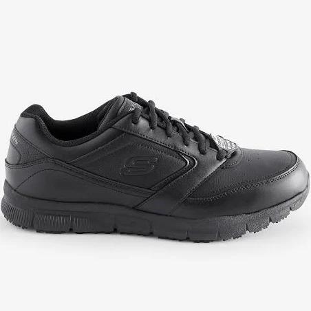 Skechers Mens Nampa Occupational Trainers - Black