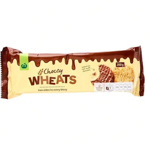 Woolworths Choccy Wheats 200g