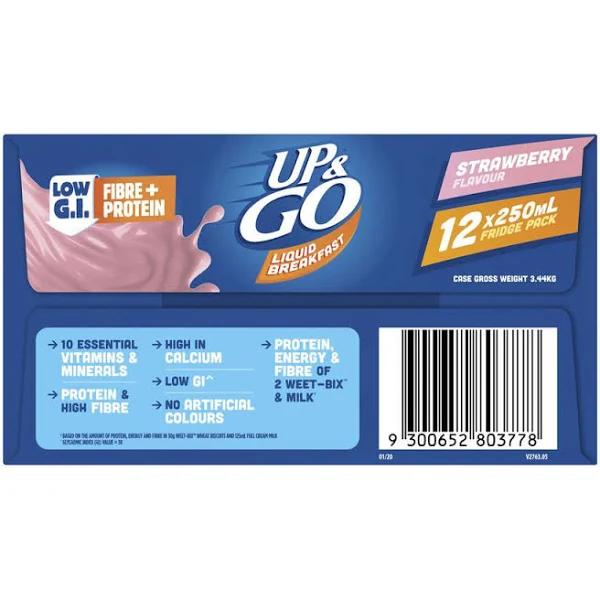 Up&Go Liquid Breakfast Strawberry 250ml