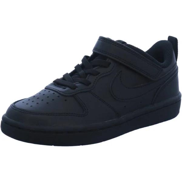 Nike Kids Court Borough Low 2 - Black/black-black - 12C