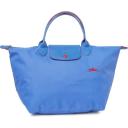 Longchamp Small Le Pliage Recycled Canvas Top Handle Bag Carrot