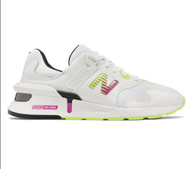 New Balance 997S 'Berry Lime' Sneakers | White | Men's Size 11