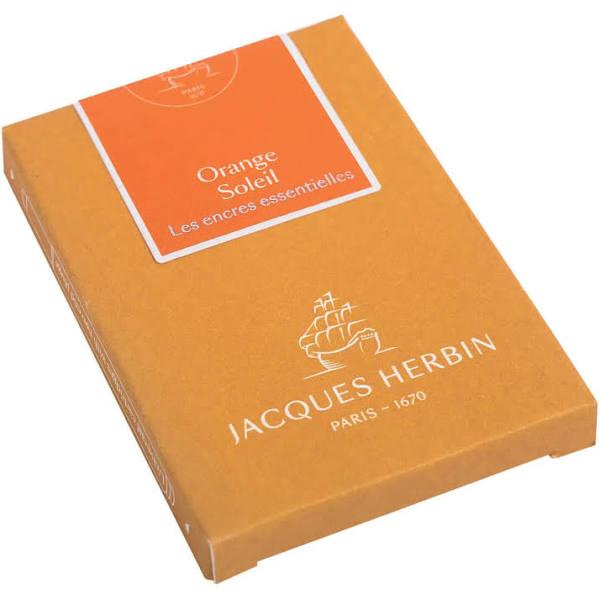 Jacques Herbin Essentials Ink Cartridges Orange Soleil