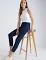 Katies 7/8 Classic Pants - Navy - Size 8 - Nylon - Ezibuy