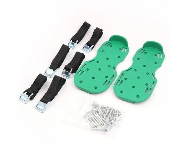 1 Pair Grass Spiked Lawn Aerator Sandals Shoes Tool Cultivator