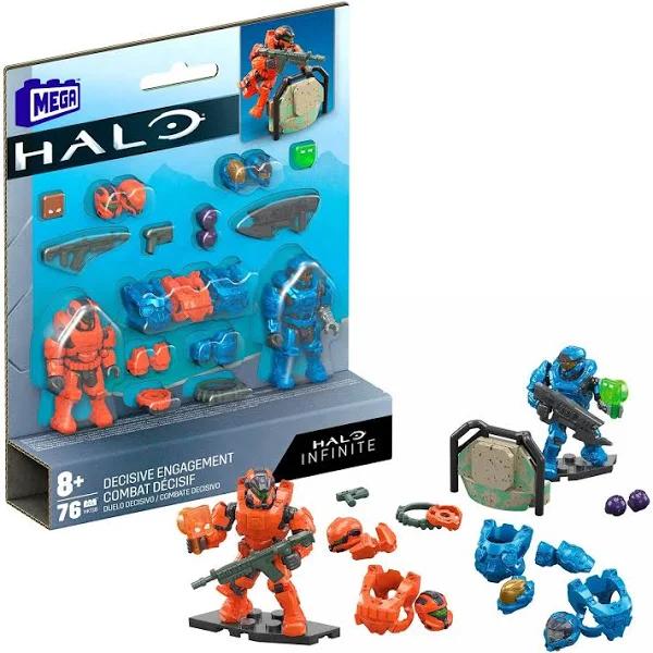 Mega Bloks Decisive Engagement Halo Infinite Weather Action Figures, HKT16