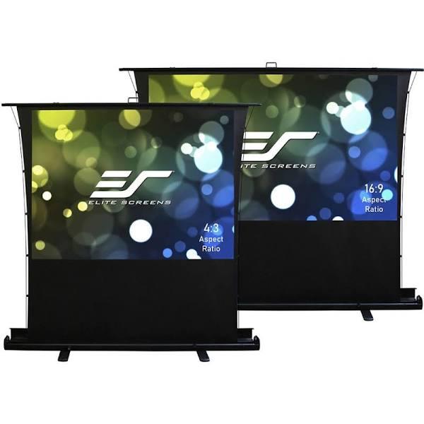 Elite Screens ezCinema Tab-Tension Series - Projection Screen with Floor Stand - Floor-standing