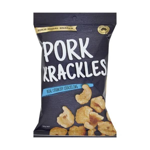 Gold Medal Pork Krackles Snacks 50g