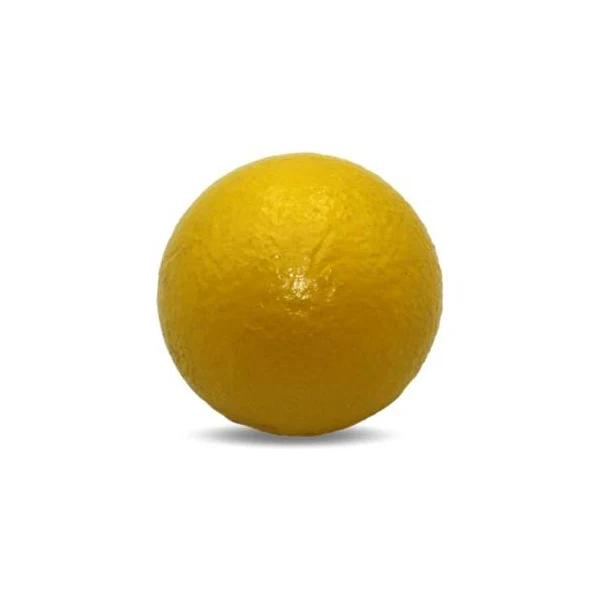 Buffalo Sports Tuff Skin Coated Foam Ball 70mm-Yellow