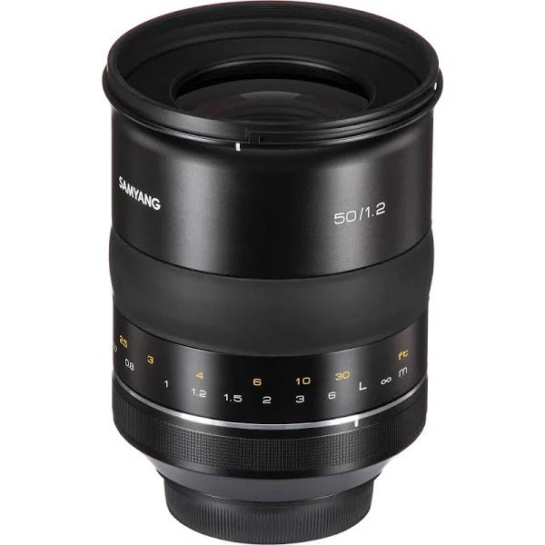 Samyang XP 50mm f/1.2 Lens For Canon EF Mount