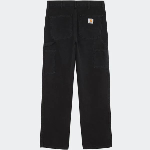 Carhartt WIP Single Knee Pant 32W/34L / Black / Black (Aged Canvas)