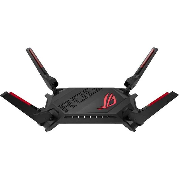 Asus ROG Rapture GT-AX6000 Dual-Band Wifi 6 (802.11ax) Gaming Router, Dual 2.5g Ports, Enhanced Hardware, Wan Aggregation, VPN Fusion, Triple-Level