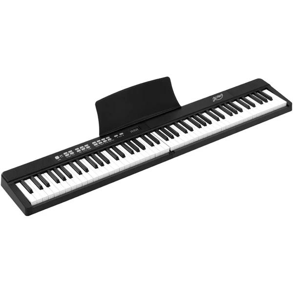 Alpha 88 Keys Foldable Electronic Piano Keyboard Digital Electric w/ Carry Bag