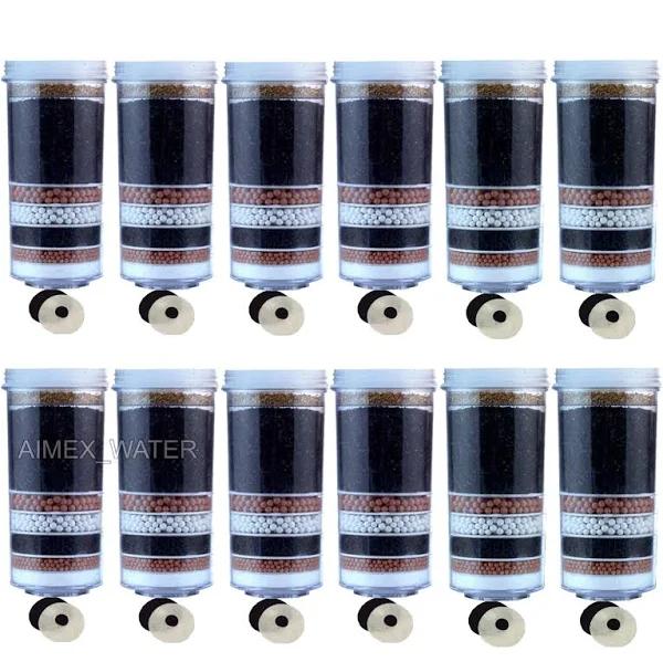 Aimex 8 Stage Water Filter Cartridges x 12