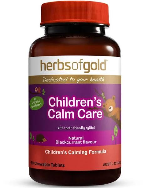 Herbs of Gold - Children's Calm Care - 60 Tablets