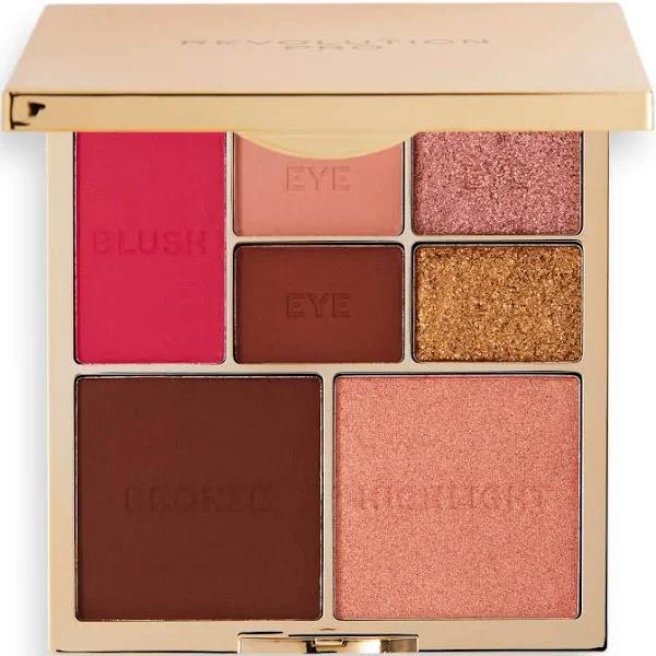 Revolution Pro True Love Eye & Cheek Palette Medium-Deep