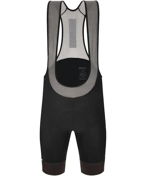 Santini Karma Delta 3S Bib Shorts, Black, 4XL