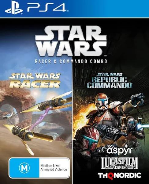 Star Wars Racer and Commando Combo