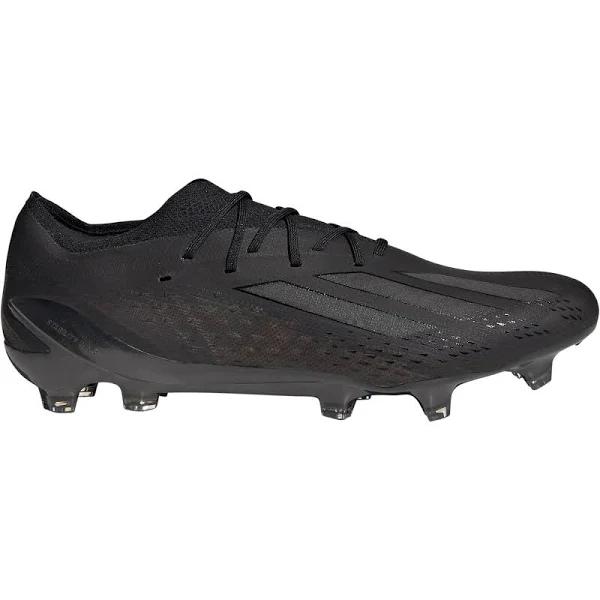 adidas-X Speedportal.1 Firm Ground Boots-Unisex-Core Black / Core Black / Cloud White-9.5