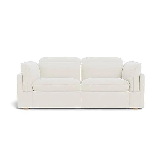 Sorrento Fabric Electric Recliner Sofa Ivory by Freedom