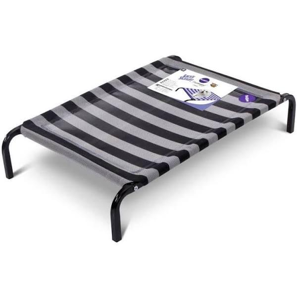 Kazoo Daydream Dog Bed Classic White | Size Small | Black