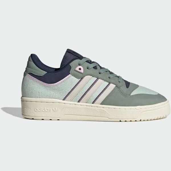 adidas-Rivalry Low 86 Basketball Shoes-Men-Linen Green / Cream White / Silver Green-M 12 / W 13