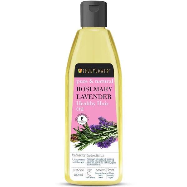 Soulflower Rosemary Lavender Healthy Hair Oil