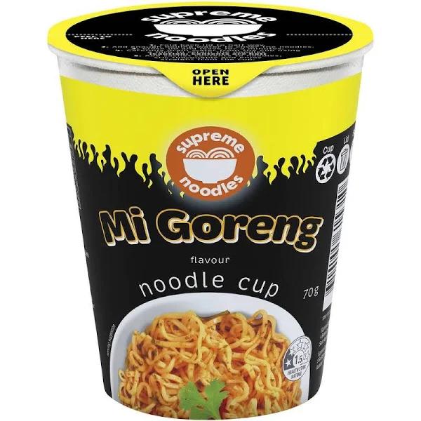 Supreme Noodles Mi Goreng Noodle Cup 70g