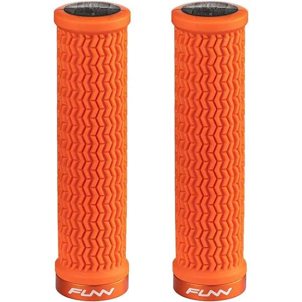 Funn Holeshot Lock On Grips - Orange