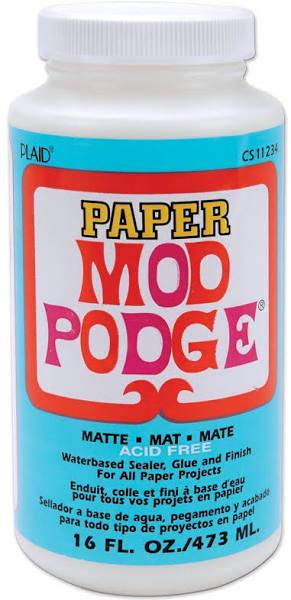 Mod Podge Paper Matte Finish - 16oz