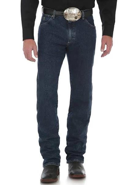 Wrangler Mens George Straight Cut Regular Fit Jean Dark Amarillo / 31R