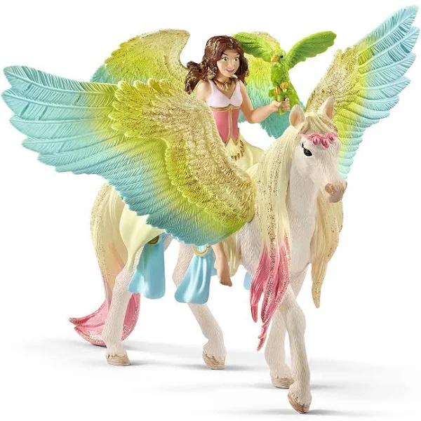 Schleich - Fairy Surah with Glitter Pegasus