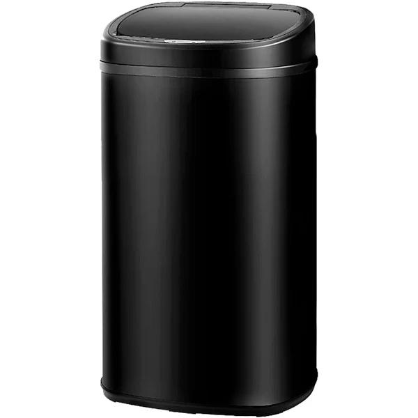 58 L Motion Sensor Rubbish Bin - Black