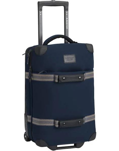 Burton - Wheelie Flight Deck 38L Dress Blue Waxed Travel Bag