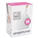 simplehuman Code M Custom Fit Liners 60pk